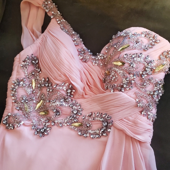 Light Pink Evening Gown - Picture 1 of 4